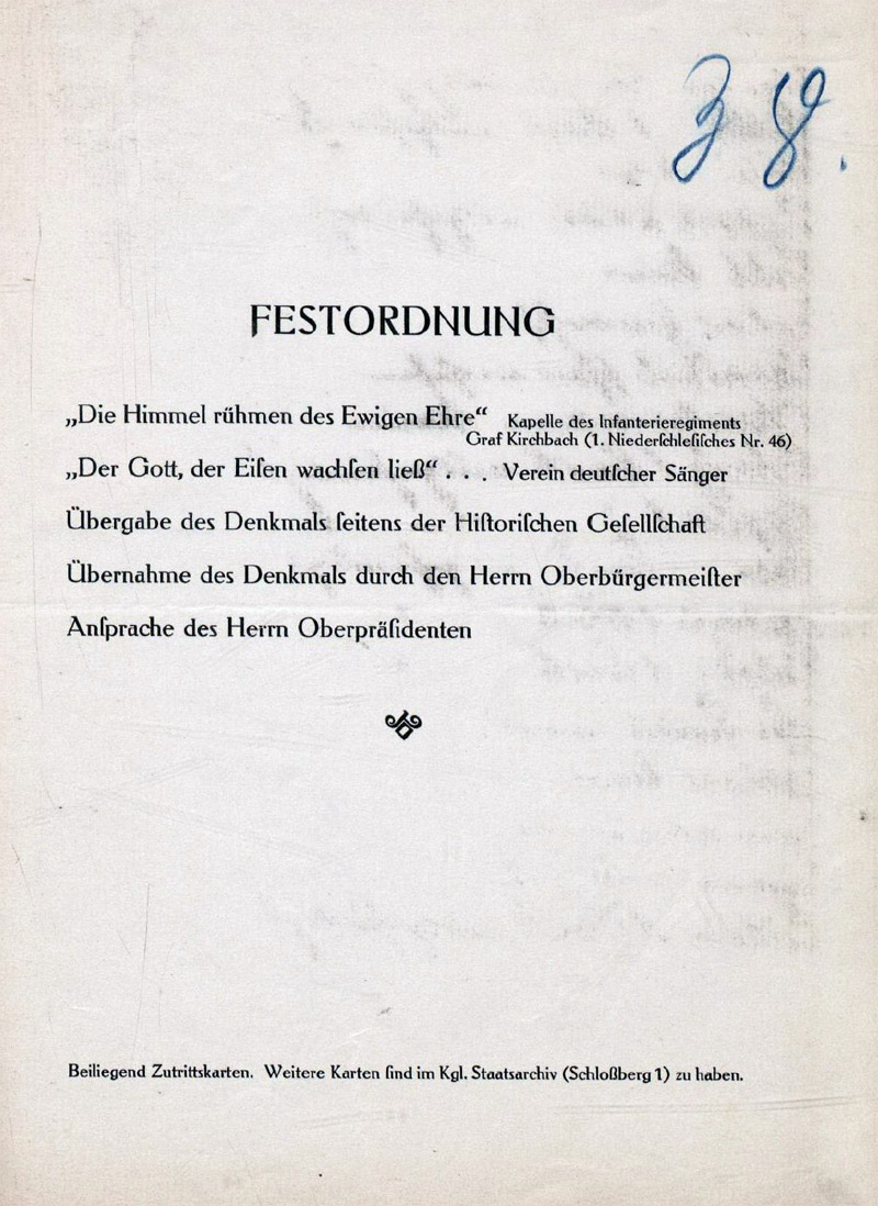 festordnung